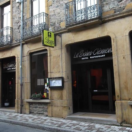 Hôtel Restaurant Le Saint Clément Esterno foto